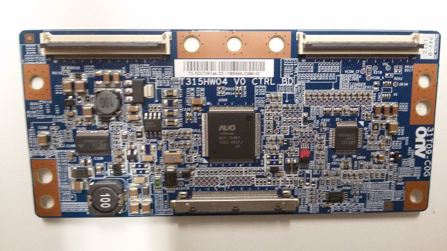 Samsung UA40D5000PR AUO T-Con Logic Board 31T09-C0M T315HW04 VB